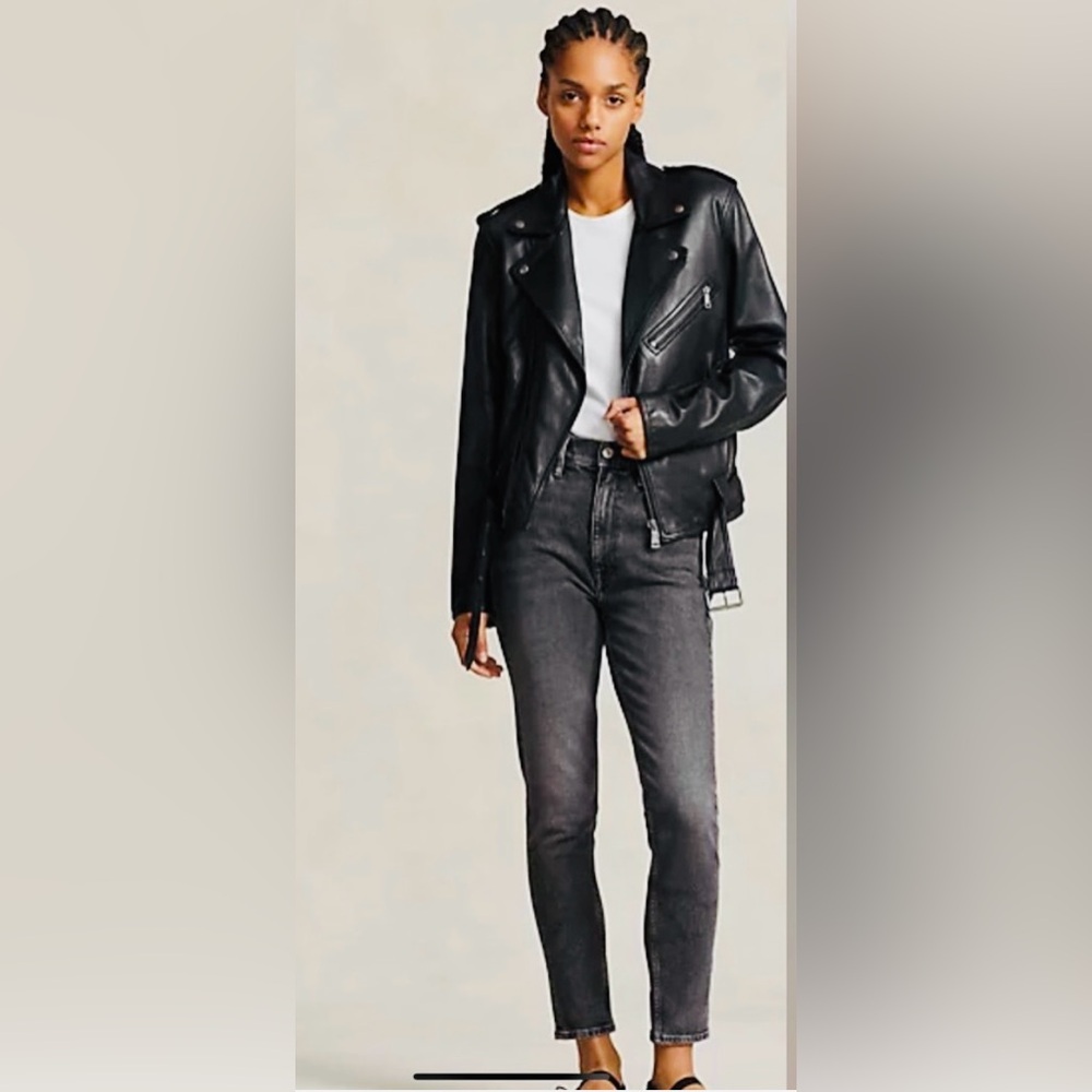 Lauren Ralph Lauren High Waisted Skinny Ankle Jeans
